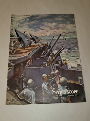 Sperryscope Magazine Vol 10 #5 Oct 1944 Navy Marines Submariner 