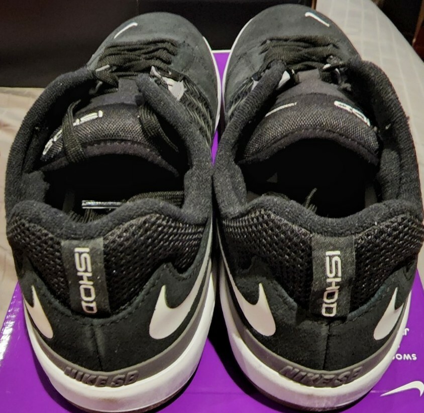 Nike SB x Ishod Wair Black White Gum DC7232-001 Men's Size 8 | eBay