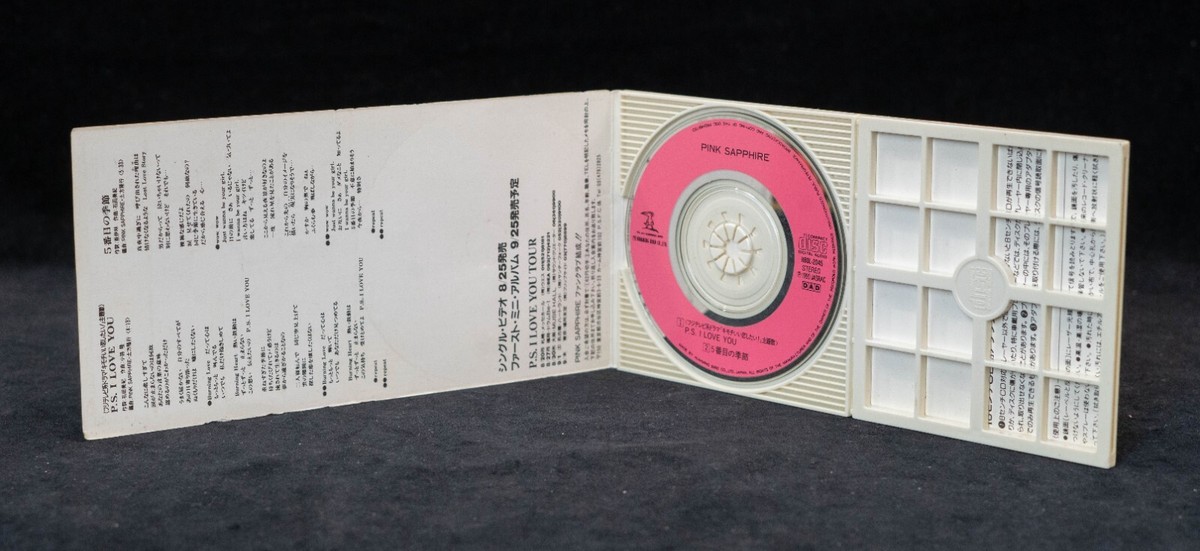 PINK SAPPHIRE P.S. I Love You Japanese J-Pop Mini CD Single HBDL PINK SAPPHIRE P.S. I Love You Japanese J-Pop Mini CD Single HBDL