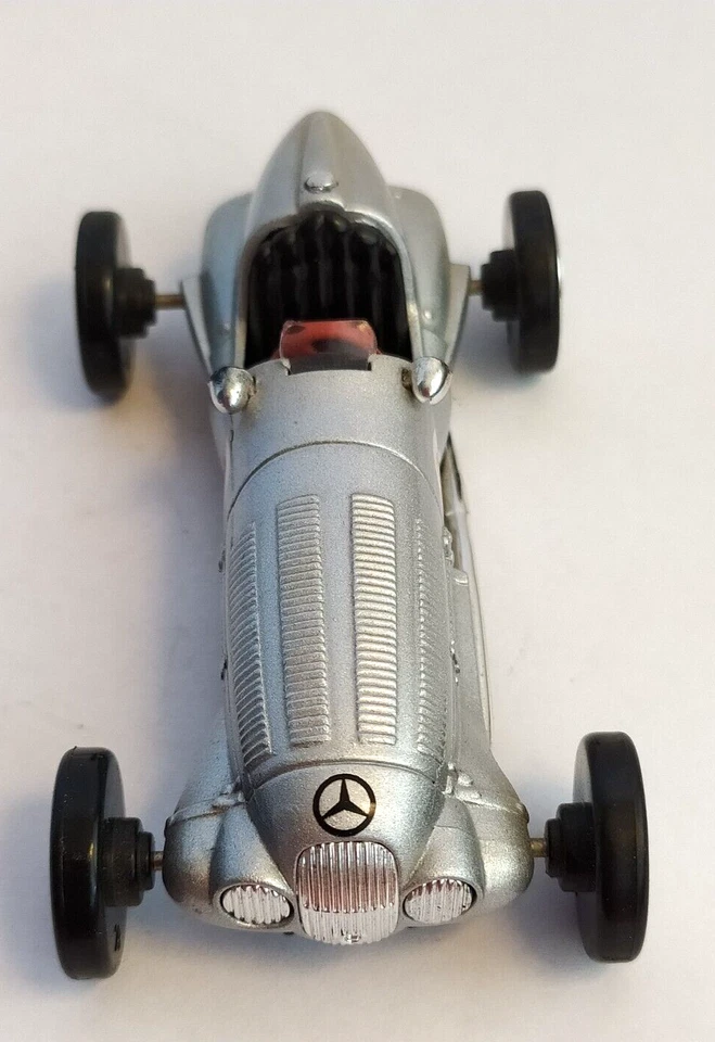 NEW RAY USATO 1:43 AUTO MERCEDES BENZ W 125 # 8 1937 ARGENTO EDI 14 VARIE - Immagine 2 di 4