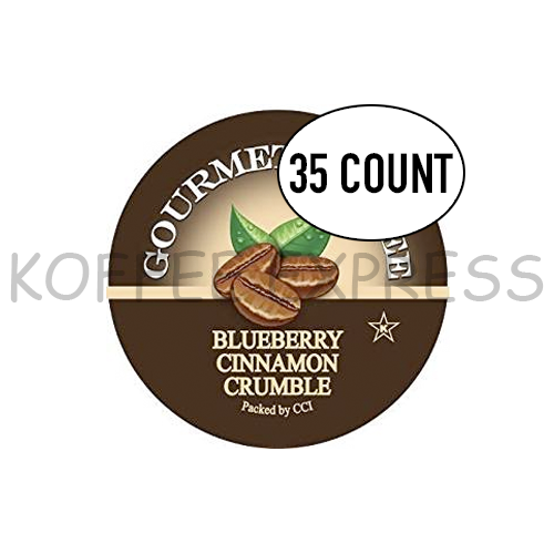 Blueberry Cinnamon Crumble Flavored Coffee, 35 Single Serve Cups - Picture 1 of 6