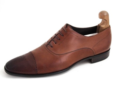 hugo boss cap toe oxford