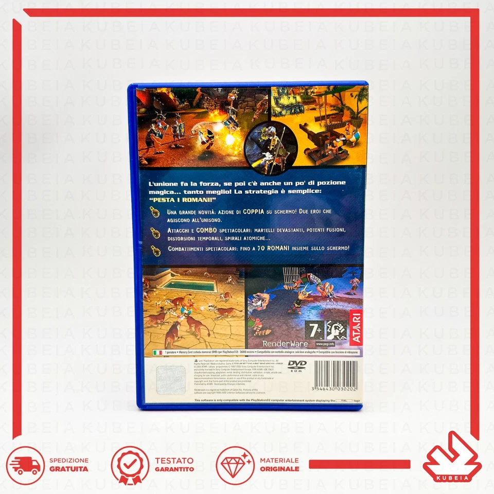 ASTERIX E OBELIX XXL – ITALIANO – COMPLETO – AVVENTURA – SONY PLAYSTATION 2 PS2 - Immagine 3 di 4