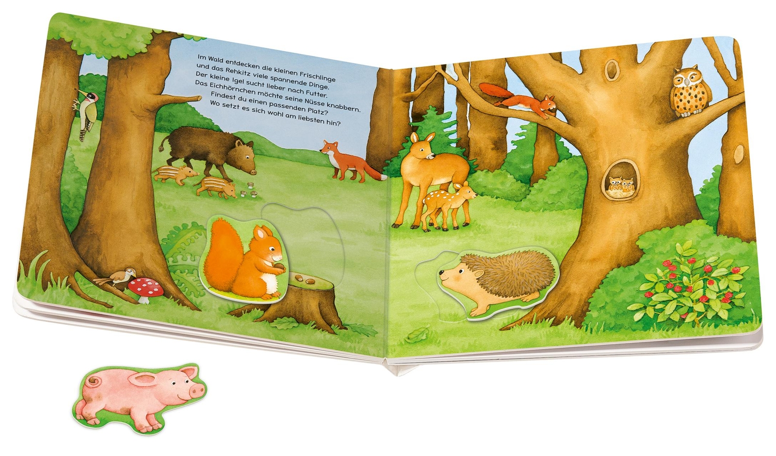 Thumbnail - Ministeps: Mein Großes Tiere Puzzle-spielbuch Frauke Nahrgang