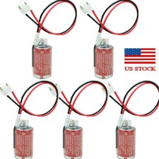 5pcs Maxell ER3 3.6V 1100MAH Li-ion PLC Battery with Plug Fit for Camera US