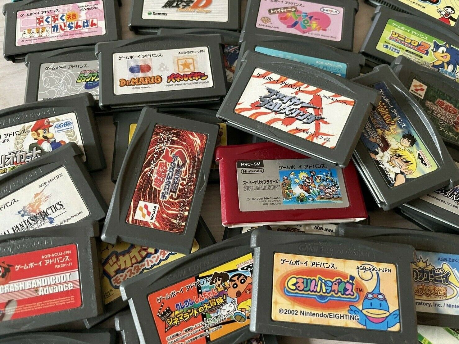 Nintendo Game Boy Advance Games NTSC-J Japan Big choice (only software)