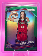 Panini 2025 Prizm WNBA Sonia Citron Rookie Variation Green Prizm #148