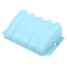 Simple Plastic Grass Feeder Pet Bowl Dish Rack Holder Rabbit Rat(Blue) FIS