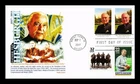 US COVER FATHER TED HESBURGH NOTRE DAME IMPERFORATE FDC COMBO PANDA CACHET