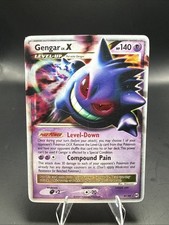 Pokémon Gengar TCG LV.X Platinum Arceus Holo Ultra Rare Card 97/99 A
