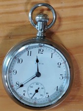 Restored Antique 1919 Elgin 18s 7J Grade 288 Pocket Watch Serviced 107 Years Old