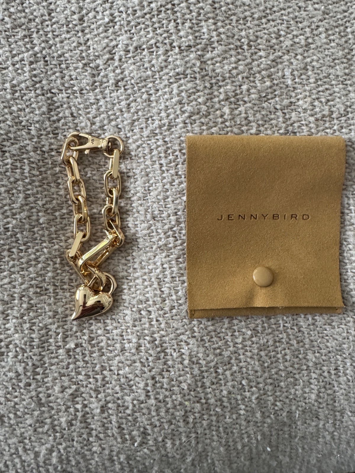 Jenny Bird Heart Bracelet New