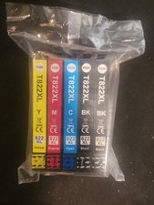 5PK 822XL T822XL Ink Cartridge For Epson WorkForce Pro WF-3820 WF-4820 WF-4833