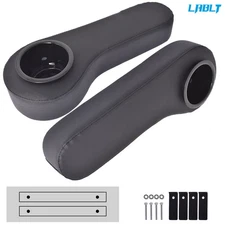 LABLT For EZGO/Club Car/Yamaha Golf Cart Rear Seat Arm Rest Cushion Cup Holder