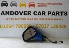 VAUXHALL MOKKA MK1 2012-2016 PASSENGER SIDE WING MIRROR BLUE E9026673