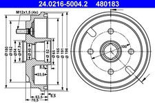 Tambour de frein Daihatsu CUORE
