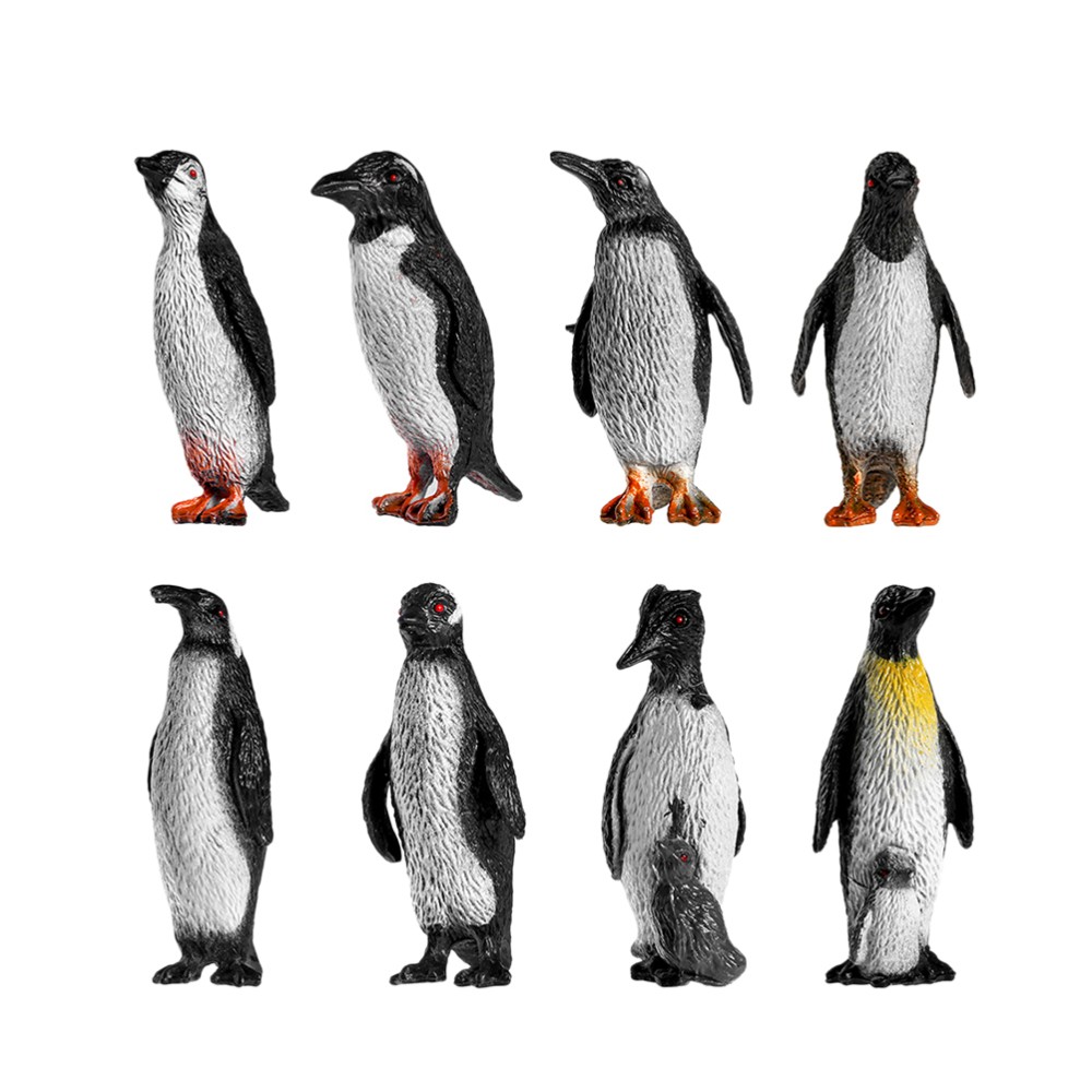 16 PCS Penguin -Modellspielzeug Kind Winzige Spielsachen Für Kinder