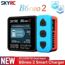 SKYRC B6neo2 Smart Charger DC 300W PD 126W for LiPo/LiFe/Lilon/NiMH/NiCd Battery