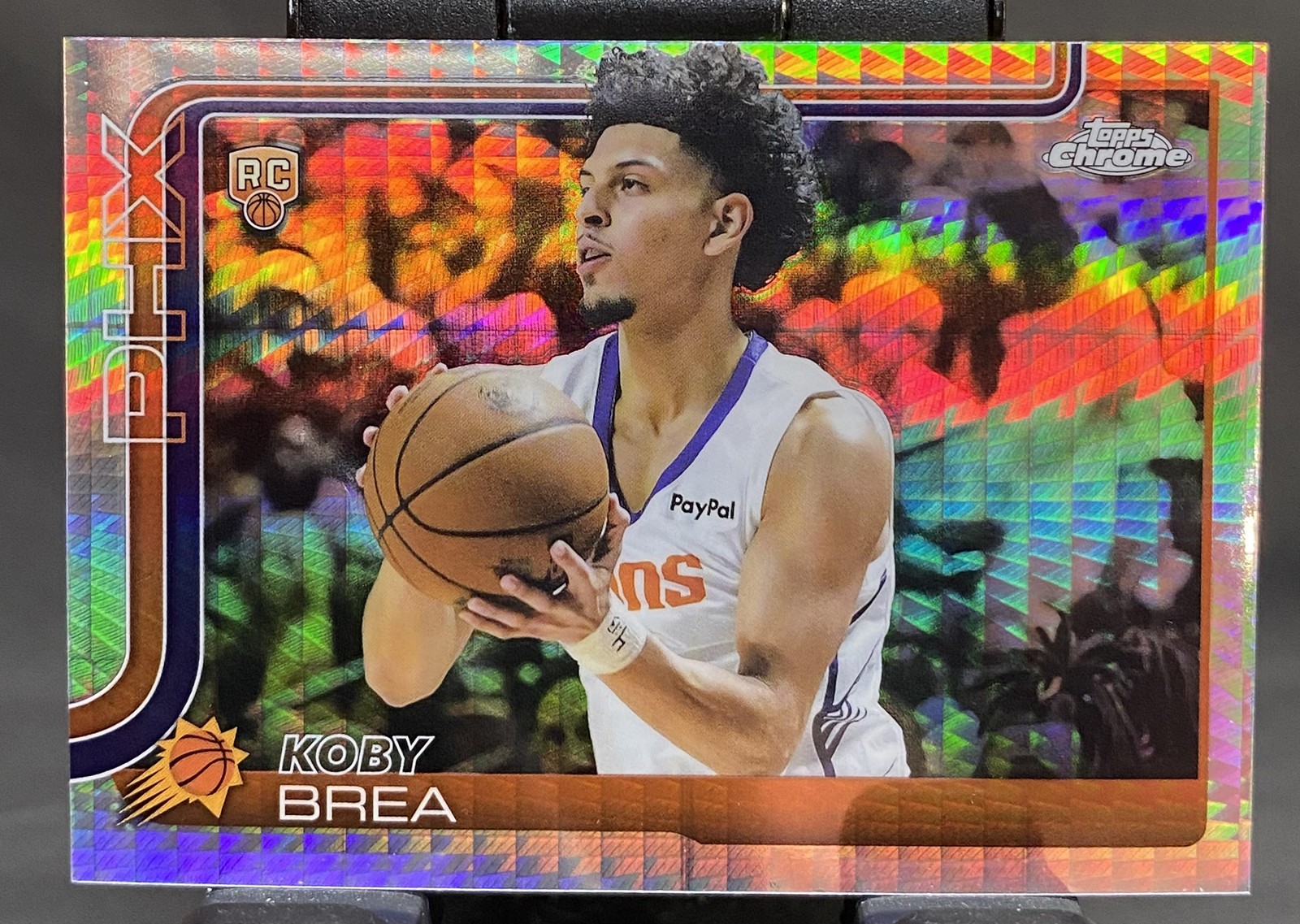 2025-26 Topps Chrome #292 Koby Brea Prism Refractor