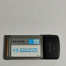 Belkin Wireless G Plus MIMO Notebook Card Part  F5D9010