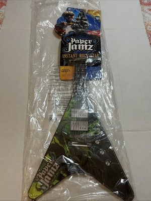 Paper Jamz Green Dragon Instant Rock Star Guitar (Alice Cooper, KISS, Iggy Pop)