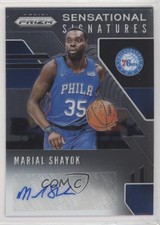2019-20 Panini Prizm Sensational Signatures Marial Shayok #SS-MSH Auto s3g
