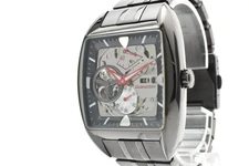 [Exc+5]  Orient Star Retro Future Car WZ0221FH Silver Automatic Men's Watch