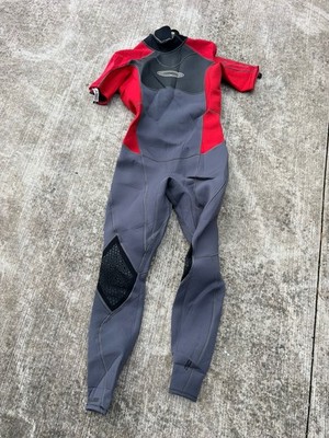 Gul Contour Full Length 3,2mm Neoprenanzug rot schwarz grau kurze Arme Größe L
