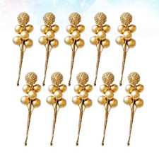 10 PCS Artificial Berry Stems Fake Branches False Fruit Decor Faux