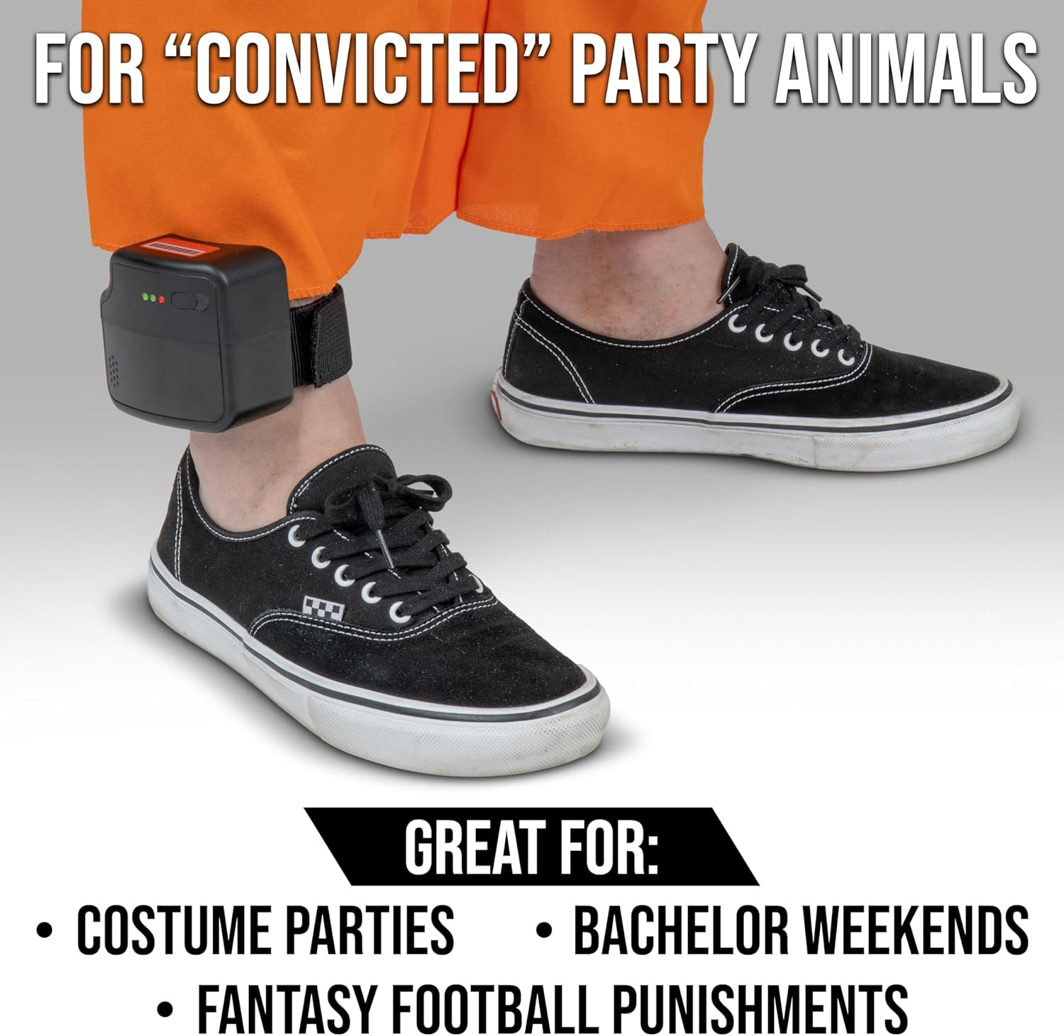 Gopong Ankle Monitor Flask (5 Oz) - Hidden Alcohol Flask - Funny Liquor Gift for