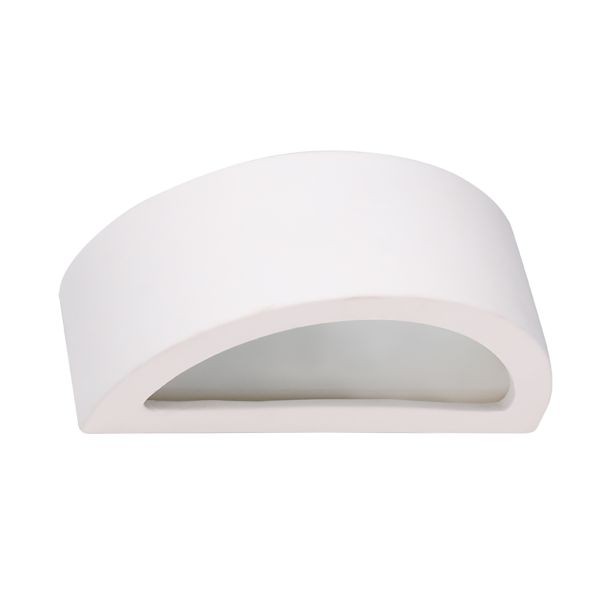 Applique Céramique Blanc E27 Atena 20 Éclairage Indirect Anti Éblouissement