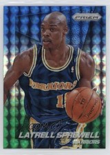 2014-15 Panini Prizm Blue & Green Mosaic Prizm Latrell Sprewell #155 1i3m
