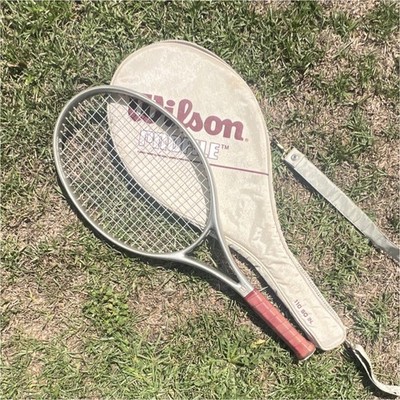 Wilson Profile Tennis Racquet 4 3/8 110 sq in High Modulus Graphite with Cover
