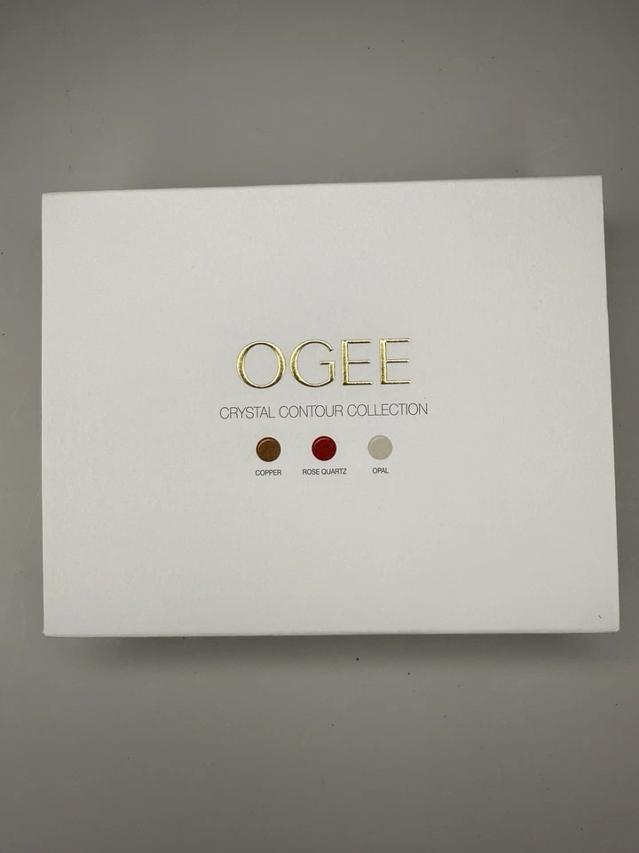 OGEE Crystal Contour Collection Face Stick Trio Copper, Rose Quartz, Opal - Image 4 of 4