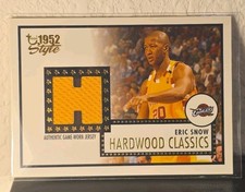 2005-06 Topps 1952 Style - Hardwood Classics Jerseys Eric Snow #HCR-ES (MEM)