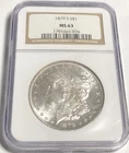 1879 S MORGAN "NGC MS63" - CRISP WHITE, STUNNING COLOR, HIGH POINTS, MIRRORS💥✅