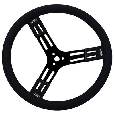Longacre 56809 15'' Fat Grip Aluminum Steering Wheel