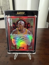 2026 Tyson Beck x Shaquille O’Neal Groundbreakers Red Foil Auto /10