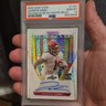 Leaf Vivid Technicolor Jahmyr Gibbs #T-JG1 White Mojo /6 Autograph PSA 10