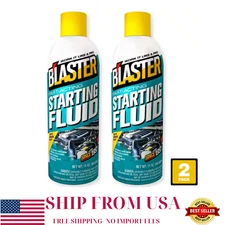 11 oz. Fast-Acting Engine Starting Fluid Spray (Pack of 2)