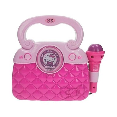 Hello Kitty 1511 Musical Handtasche Mikrofon Lautsprecher MP3-Anschluss