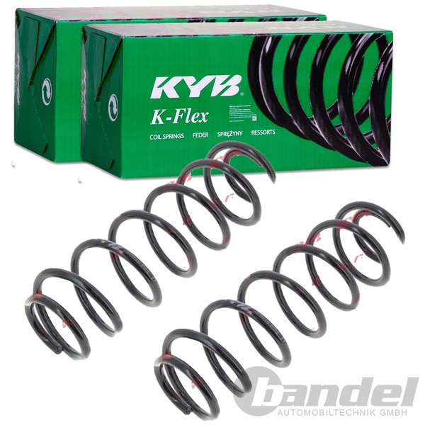 2X Kyb K-FLEX Fahrwerksfedern Hinten Passend FÜR Seat Arosa Links+Rechts-image