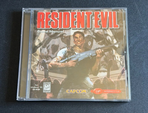 Resident Evil 1 Virgin Interactive Windows 95 PC Game CIB