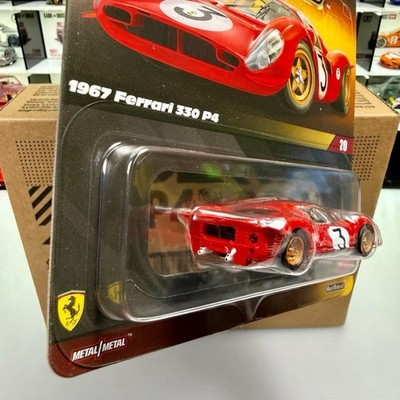 Mattel Creations Hot Wheels Elite 64 1967 Ferrari 330 P4 (JCP47