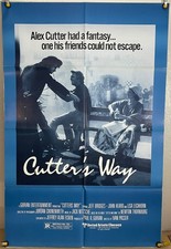 CUTTER'S WAY FF ORIGINAL ONE SHEET MOVIE POSTER JEFF BRIDGES JOHN HEARD (1981)