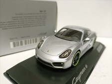 Spark 1:43 Porsche Cayenne Electric Coupe Model Porsche Cayman e Silver