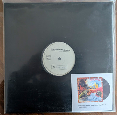 Helloween   TESTPRESSUNG - Keeper of the Seven Keys Part II LP - Metal Vinyl