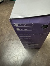 Multi-Function Folding Washing Machine Green Washer Compact Travel 9L 12V