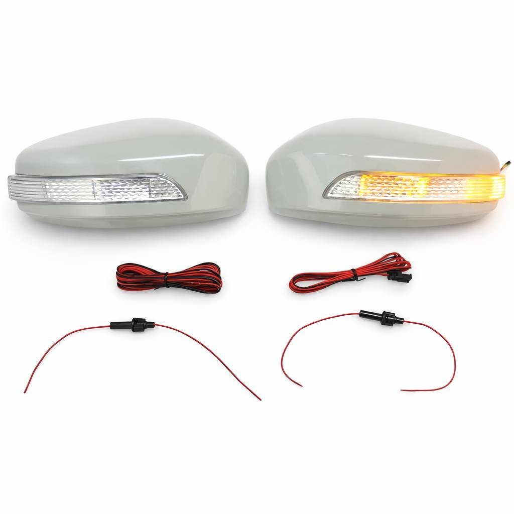 Side Mirror Cover LED Turning Light FOR 09~11 12 13 INFINITI G37