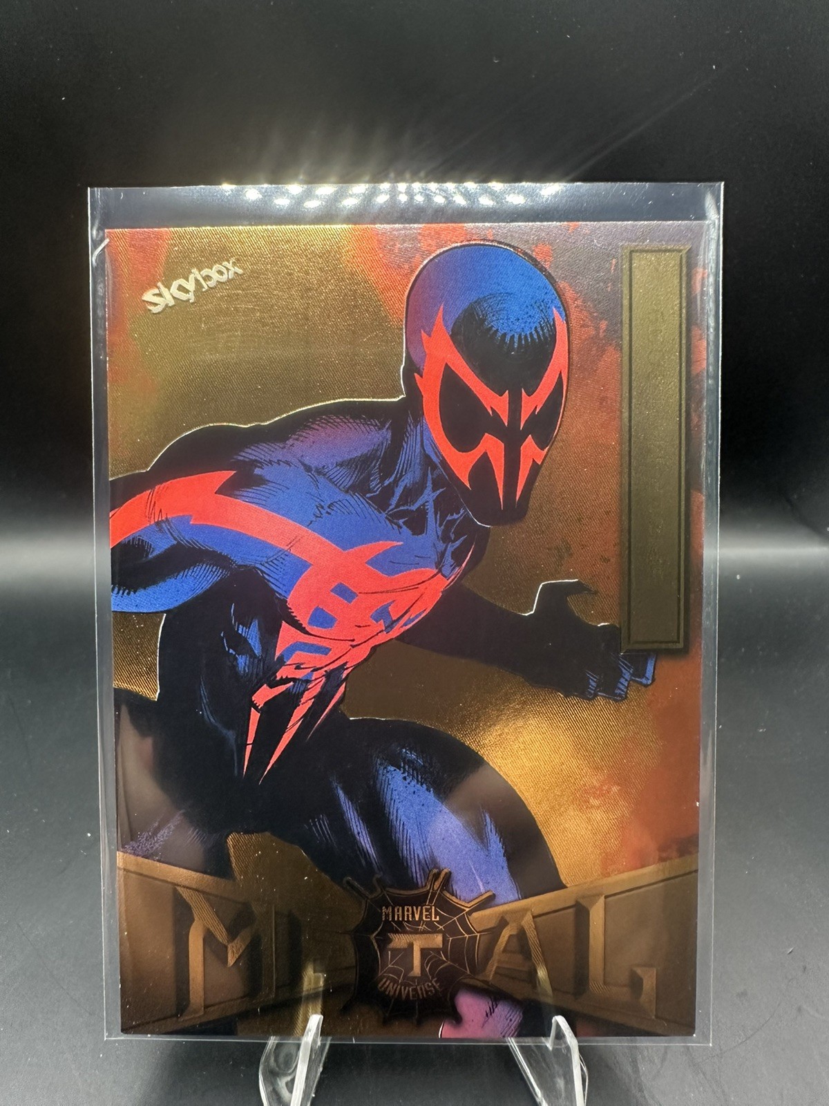 Superior Spiderman 2021 Skybox Marvel Metal Grandiose Marvel Card #88 (NM)